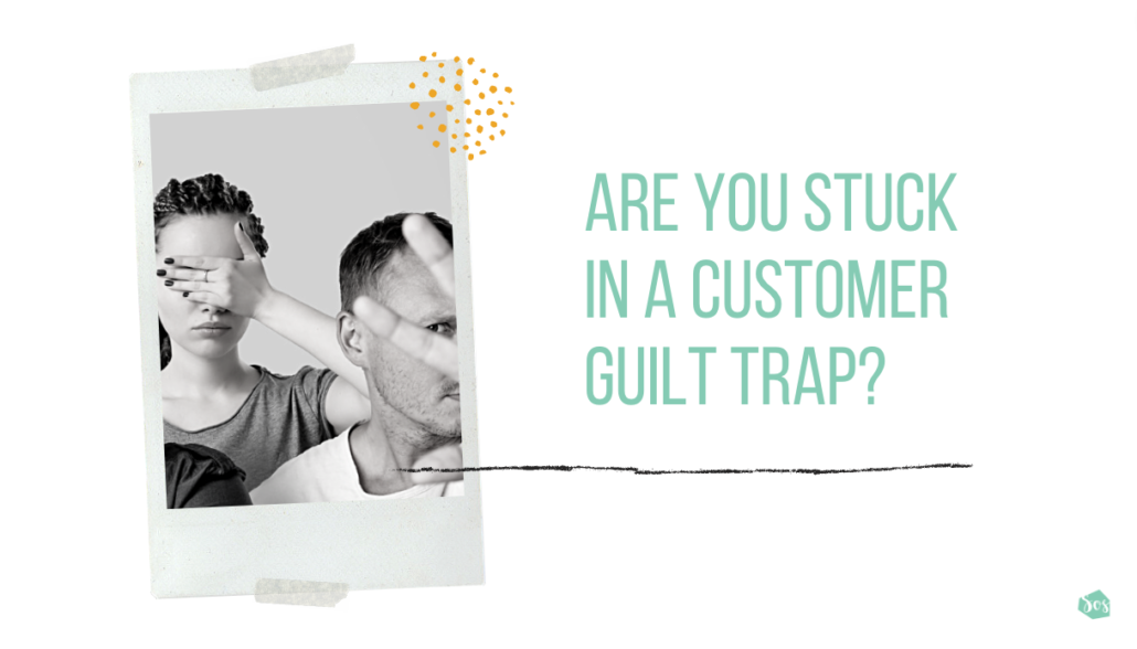 Salon Customer Guilt Trap